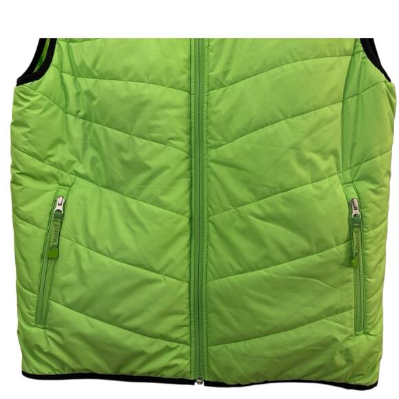 Marker Green Vest Skiing Layering Piece Size L Front Pockets Outdoorsy Gorpcore - Picture 2 of 9